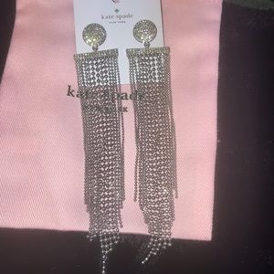 🆕 Kate ♠️ Spade NY Glimmer Shimmer Statement Earrings